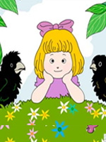 Two little black birds-佚名