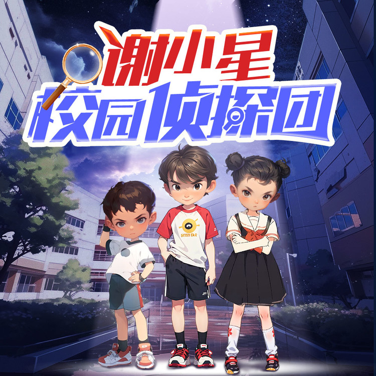 谢小星·校园侦探团丨爆笑推理小侦探-广东畅读