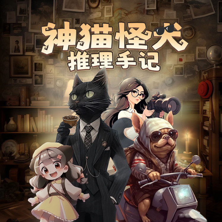 神猫怪犬推理手记丨侦探推理|睡前故事-快乐星球故事站